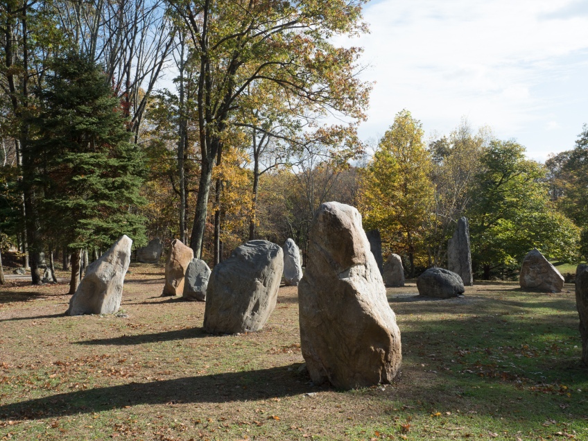 Stone Circle, Columcille Megalith Park, Bangor, Pennsylvania, United States, © 2017 Bob Hahn